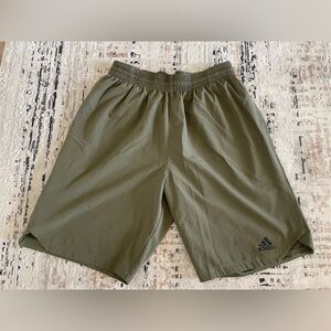 Adidas Men's Green Shorts